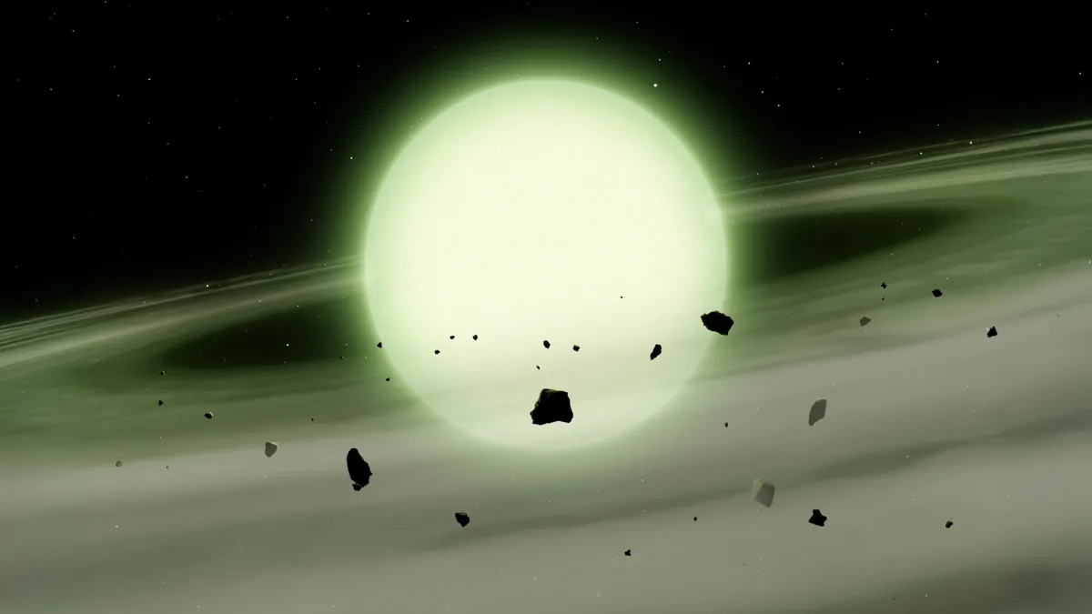 天文学家发现首颗绿色恒星